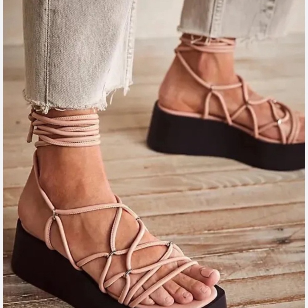 Free People Georgia Platform sandal